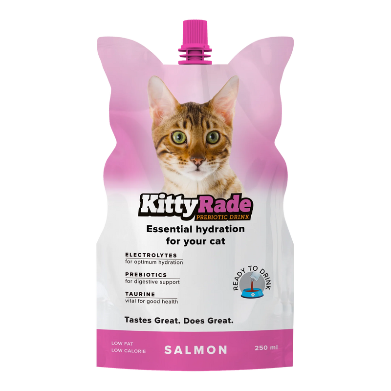 Kittyrade Salmon Prebiotic Drink for Cats 250ml