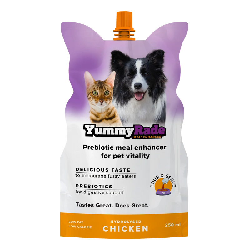 Yummyrade Chicken Prebiotic Gravy Topper for Cats and Dogs