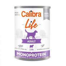 Calibra Dog Adult Monoprotein Lamb (400g tins)