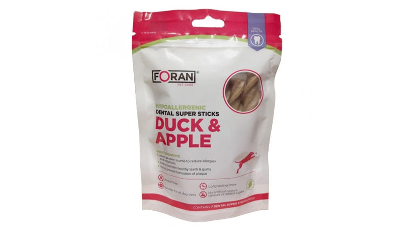 Foran Hypoallergenic Dental Super Stick (Duck &amp; Apple)